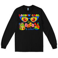 Black looking cool for back to school Long Sleeve Tee - texasbilliewilder