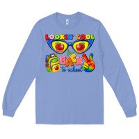 Colony Blue looking cool for back to school Long Sleeve Tee - texasbilliewilder