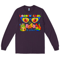Plum looking cool for back to school Long Sleeve Tee - texasbilliewilder