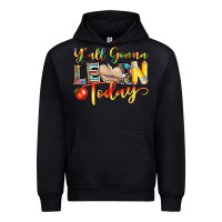 Black yall gonna learn today Urban Hoodie - NancyCooperArtShop