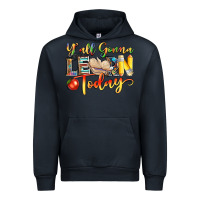 Navy yall gonna learn today Urban Hoodie - NancyCooperArtShop