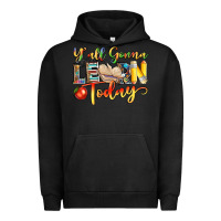 Pigment Black yall gonna learn today Urban Hoodie - NancyCooperArtShop