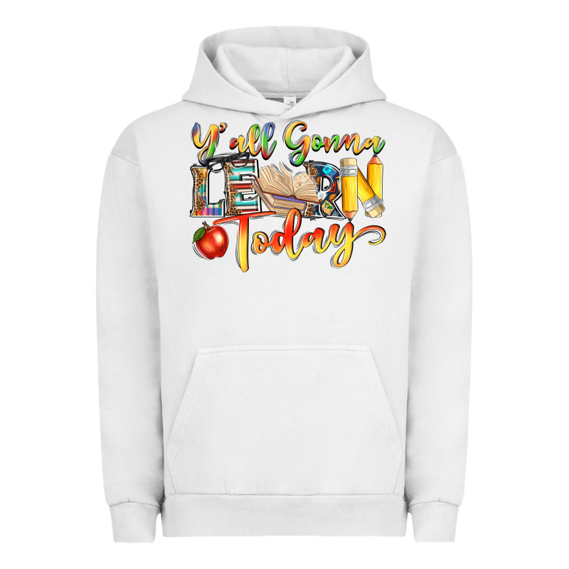 Yall Gonna Learn Today Urban Hoodie by NancyCooperArtShop | Teevron