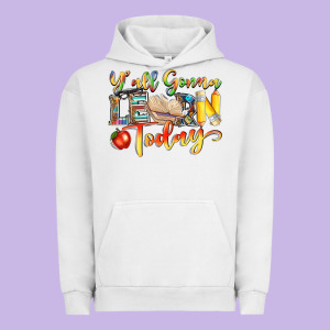 Yall Gonna Learn Today Urban Hoodie Designed By Nancycooperartshop