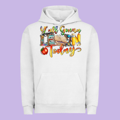 Yall Gonna Learn Today Urban Hoodie Designed By Nancycooperartshop