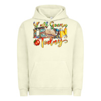 Pigment Pistachio yall gonna learn today Urban Hoodie - NancyCooperArtShop