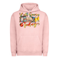 Pigment Salmon yall gonna learn today Urban Hoodie - NancyCooperArtShop