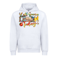 White yall gonna learn today Urban Hoodie - NancyCooperArtShop