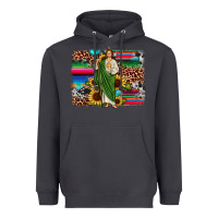 Smoke san judas leopard cowhide sunflower background Heavyweight Hoodie - JahusDesignShop