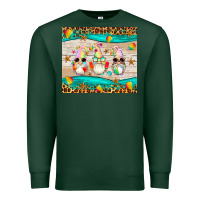 Sports Green summer gnomes Premium Sweatshirt - Artiststas