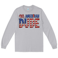 Moon Dust all american dude Long Sleeve Tee - Zillion Design Studio