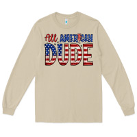 Mushroom all american dude Long Sleeve Tee - Zillion Design Studio