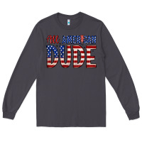 Smoke all american dude Long Sleeve Tee - Zillion Design Studio