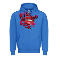 True Royal kiss me back Zipper Hoodie - FaDigitalArtStudio