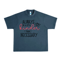 Midnight Navy always Urban Heavy Tee - Unal Design