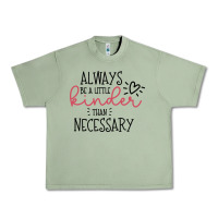 Oil Green always Urban Heavy Tee - Unal Design