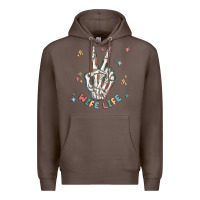 Coffee wife life Premium Hoodie - MaliasSmallBusiness