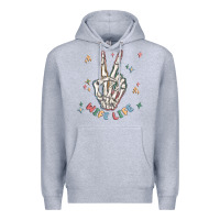 Heather Grey wife life Premium Hoodie - MaliasSmallBusiness