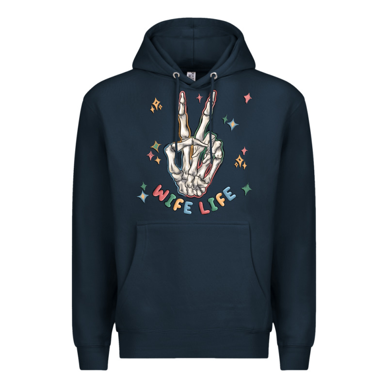 Wife Life Premium Hoodie by MaliasSmallBusiness | Teevron