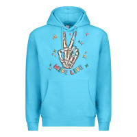 Ocean Blue wife life Premium Hoodie - MaliasSmallBusiness