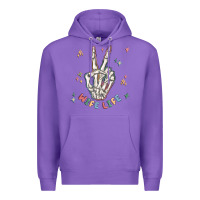 Purple wife life Premium Hoodie - MaliasSmallBusiness
