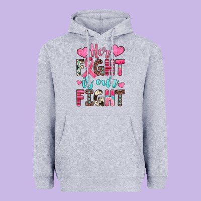 Her Fight Is Our Fight Heavyweight Hoodie Designed By Jahusdesignshop