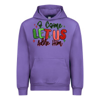 Tulip o come let us adore him christmas Urban Hoodie - MaliasSmallBusiness