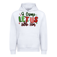 White o come let us adore him christmas Urban Hoodie - MaliasSmallBusiness