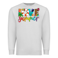 Dove Grey love summer Premium Sweatshirt - Artiststas