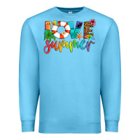 Ocean Blue love summer Premium Sweatshirt - Artiststas
