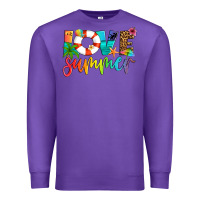 Purple love summer Premium Sweatshirt - Artiststas