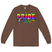 Chestnut pride vibes Long Sleeve Tee - Zillion Design Studio