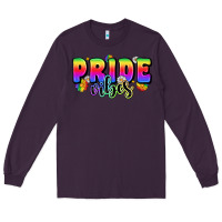 Plum pride vibes Long Sleeve Tee - Zillion Design Studio