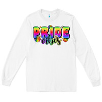 White pride vibes Long Sleeve Tee - Zillion Design Studio