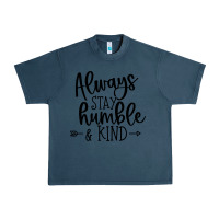 Midnight Navy kind Urban Heavy Tee - Unal Design