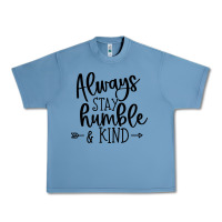 Pebble Blue kind Urban Heavy Tee - Unal Design