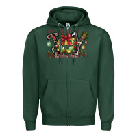 Sports Green Joy Zipper Hoodie - CowhideDigitalArt