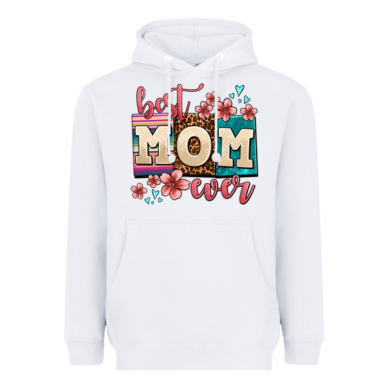 Best Mom Ever Heavyweight Hoodie by AdoDesignShop | Teevron