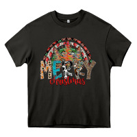 Asphalt Merry Christmas Heavy Core Tee - CowhideDigitalArt