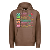 Chestnut sister beautiful loyal reliable Premium Hoodie - MaliasSmallBusiness
