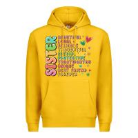 Lemon sister beautiful loyal reliable Premium Hoodie - MaliasSmallBusiness