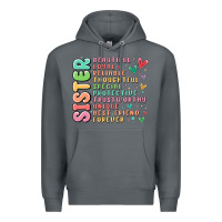 Rock sister beautiful loyal reliable Premium Hoodie - MaliasSmallBusiness