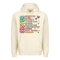 Sandshell sister beautiful loyal reliable Premium Hoodie - MaliasSmallBusiness