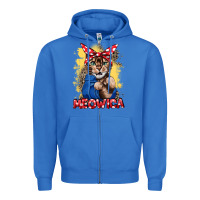 True Royal Meowica 4th of july Zipper Hoodie - CowGirlArtShop
