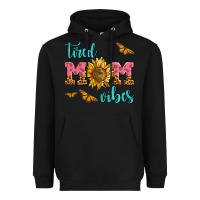 Tired Mom Vibes Heavyweight Hoodie | Teevron