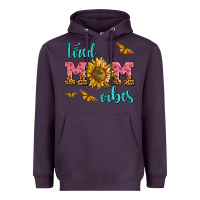 Plum tired mom vibes Heavyweight Hoodie - AdoDesignShop