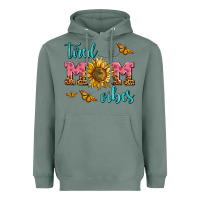 Sage tired mom vibes Heavyweight Hoodie - AdoDesignShop