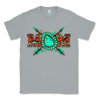 Heather Grey aztec mom Classic Tee - Zillion Design Studio