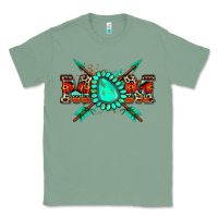 Sage aztec mom Classic Tee - Zillion Design Studio
