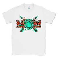 White aztec mom Classic Tee - Zillion Design Studio